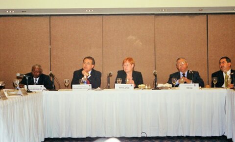 Jefes de Estado y de Gobierno en Cumbre de la ONU sostienen discusiones informales bajo auspicios de la IS