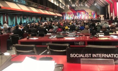 Reunión de la IS en la 141ª Asamblea de la UIP en Belgrado, Serbia