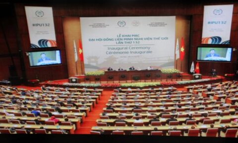 La Internacional Socialista en la 132ª Asamblea de la UIP en Hanoi