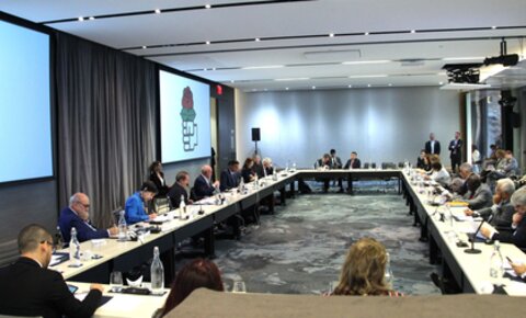 Reunión del Presidium de la IS en Nueva York