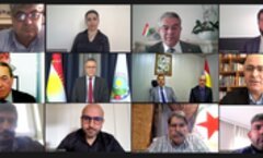 Reunión en línea del Grupo de trabajo de la IS sobre la Cuestión Kurda