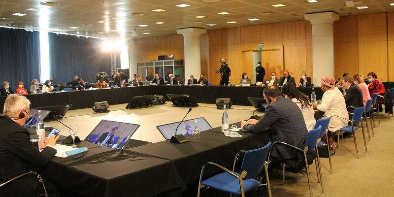 Reunión de la IS en la 143ª Asamblea de la UIP en Madrid
