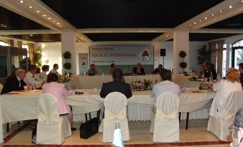 Presidium de la Internacional Socialista hace un llamamiento a poner fin a la violencia en el Oriente Medio