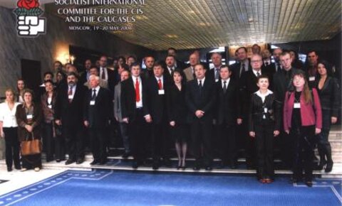 IS discute en Moscú el desarrollo de la socialdemocracia en Rusia, la CEI y el Cáucaso