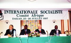 Reunión del Comité Africa de la Internacional Socialista, Dakar, Senegal